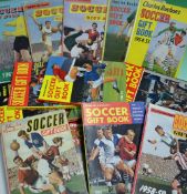 Charles Buchan football annuals 1953/54 a complete set each with a DJ, some have autographs to