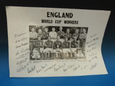 A 1966 England World Cup poster, previou