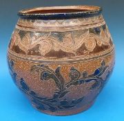 An unusual 19thC Art Nouveau stoneware c