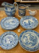 A 19thC Dresden twin handled chocolate c