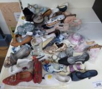 A collection of various novelty shoes