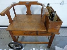 A set of oak jockey or similar person we