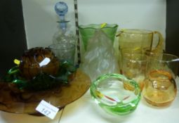 A Whitefriars part lemonade set and vari