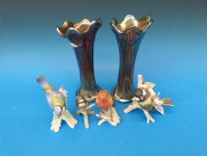 A small collection of Goebel birds misce