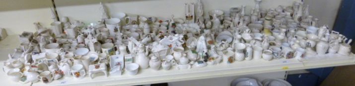 A very large collection of mixed crested