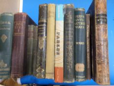 A varied collection including Dickens 'T