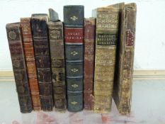 A collection of volumes including 