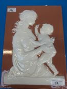 A rare Royal Worcester (unmarked) terrac