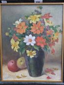 An Edwardian watercolour of a country sc