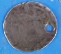 An early English hammered coin, long cro