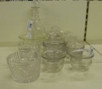 A collection of 19thC and other glasswar