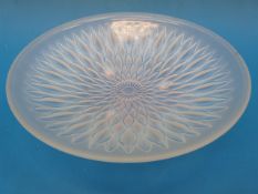 A French opalescent glass bowl, possibly