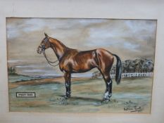 Kathleen Powell watercolour 'Mary Ann' o