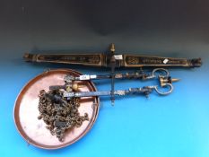 A set of Victorian hanging scales for th