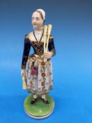 A Derby theatrical figurine Madame Vestr