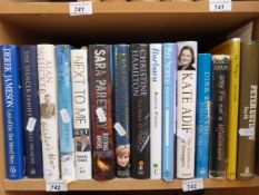 A collection of signed books (15 in tota