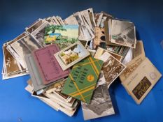 A shoebox full of postcards, Edwardian o