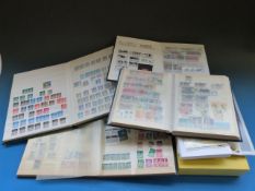 Four stockbooks of GB and Colonial stamp