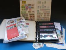 A Tower stamp album with a good range of