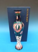 A Moorcroft baluster vase in the Mackint
