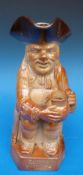 A 19thC salt glazed Father Mathews Toby