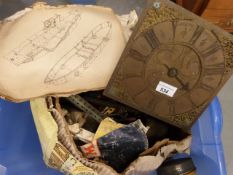 A quantity of vintage Meccano together w