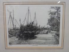 Six limited edition signed Dutch engravi