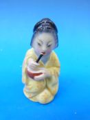 Royal Worcester Japanese candle snuffer