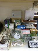 A collection of clocks to include Acctim