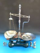 A set of balance scales by Young and Son