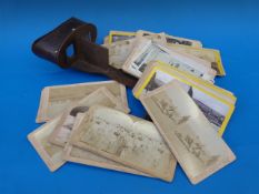 An Underwood and Underwood stereoscope c