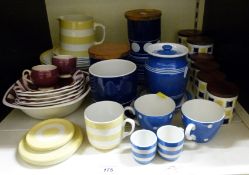 T.G Green Domino pattern tableware toget