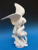 A large and rare Royal Worcester bird fi