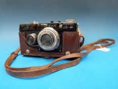 A Zeiss Ikon Contax I rangefinder camera