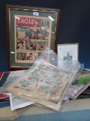 A collection of items to include Eagle m
