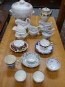 A collection of 18thC and 19thC ceramics
