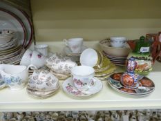 A collection of ceramics including Royal