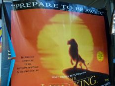 Three Walt Disney film posters comprisin