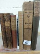 A collection of volumes including two vo