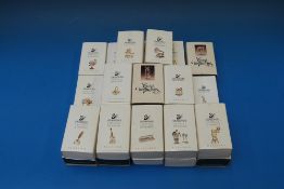 25 Swarovski Crystal Memories miniature