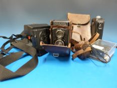 A Rolleicord Compur TLR camera, Kodak ci