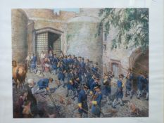 Terence Cuneo signed print 