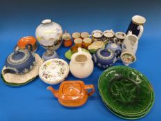 A collection of ceramics including Wedgw
