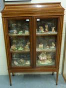 A late 19th/early 20thC mahogany display