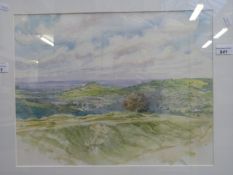 Kenneth H. Oliver watercolour 