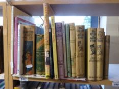 A collection of children's books includi