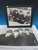 Two previously unpublished Beatles poste