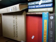 A large assortment of photographic books