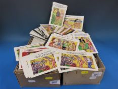 Approximately 2000 unused Pedro, Bob, Tr