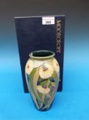 A Moorcroft limited edition vase in the